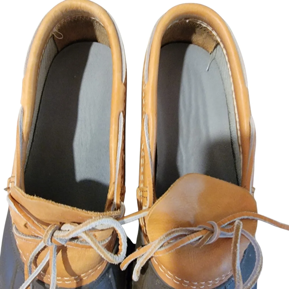 L.L.Bean Low Gumshoe‎ Rubber Moc Duck Boots 12N